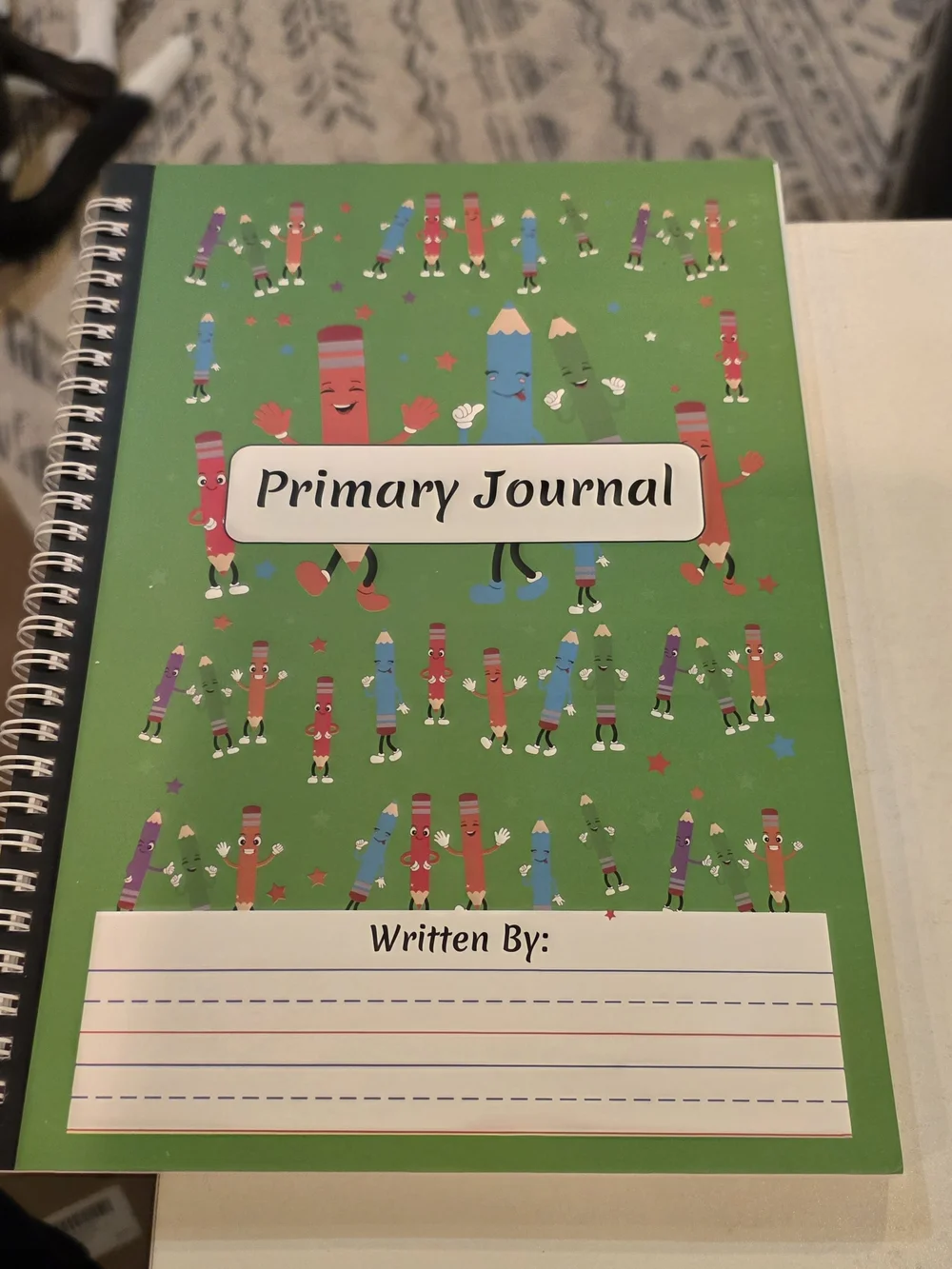 Primary Journal K-2 Spiral Notebook - 3 Pack Pick Your Colors